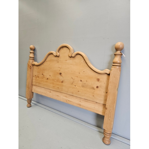 929 - Pine Double Headboard