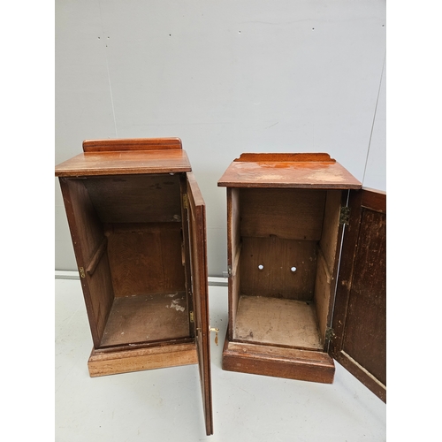 932 - 2 Victorian Mahogany Chamber Cupboards