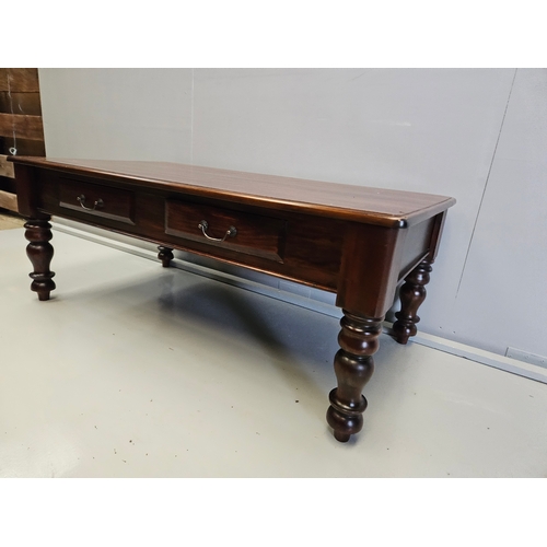 1012 - Mahogany Coffee Table H50cm L130cm W70cm