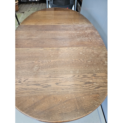 1017 - Oak Gateleg Table