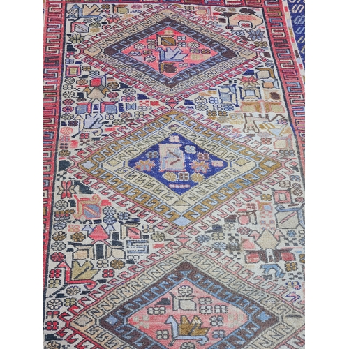 1063 - Persian Style Rug L188cm W125cm