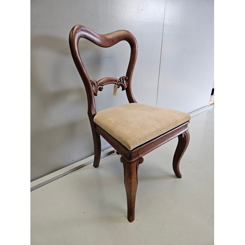 1073 - Electric Recliner Chair & Mahogany Dining Chair