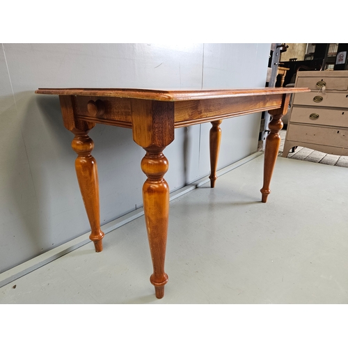 1079 - 3 Modern Pine Tables H74cm L120cm W69cm