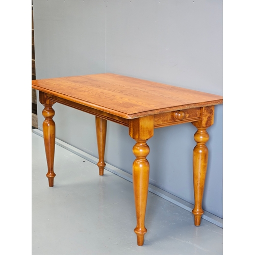 1079 - 3 Modern Pine Tables H74cm L120cm W69cm