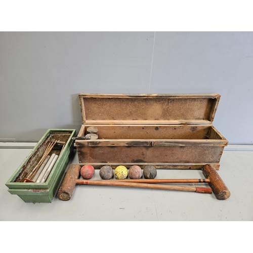 1086 - Croquet Set In 2 Boxes