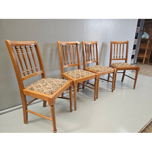 1145 - 8 Beech Dining Chairs