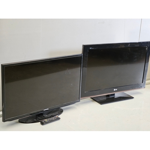 1155 - Samsung TV With Remote, LG TV & Box Including Accessories Etc