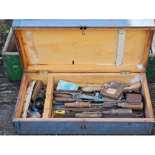 1204 - 2 Joiners Toolboxes & Contents