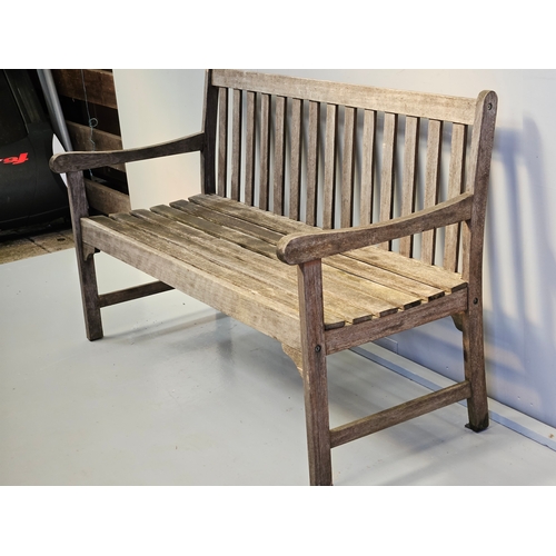 1222 - Teak Garden Seat W138cn