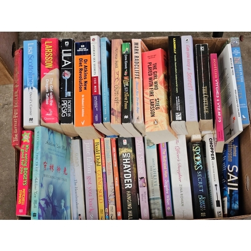 23 - Box Including Assorted Paperbacks Etc