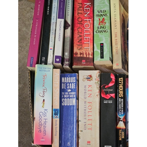 25 - Box Of Assorted Paperbacks Etc