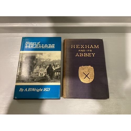 36 - Hexham & It’s Abbey By Charles Clement Hodges & History Of Hexham By AB Wright