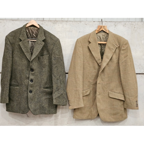 51 - Harris Tweed Harold Men's Wool Jacket & Magee Of Ireland Wool Jacket