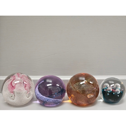 76 - Caithness Glass Paperweight & 3 Others