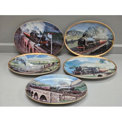 104 - 8 Davenport  'The Bradford Exchange' Collector's Plates