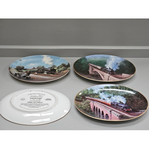 104 - 8 Davenport  'The Bradford Exchange' Collector's Plates