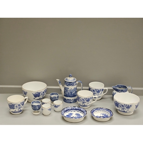 109 - Assorted Blue & White Dinner & Teaware Etc