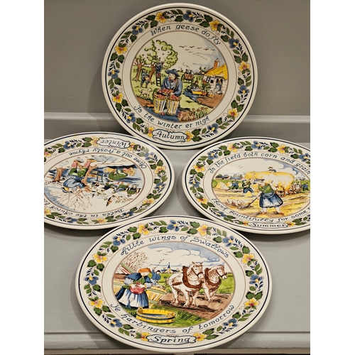 155 - 4 Wedgwood Collector's Plates & 7 Others