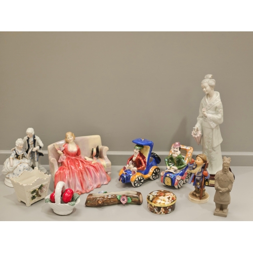 209 - Royal Doulton 'Sweet & Twenty' Figure HN1298 & Other Assorted Figurines Etc