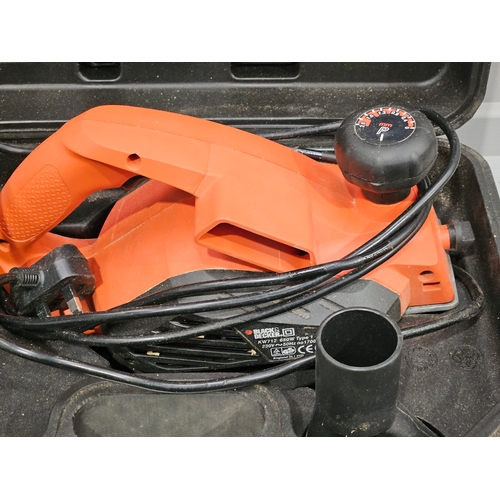 247 - Black & Decker Planer In Case