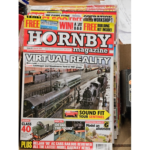 285 - Box Including Hornby Accessories & Hornby Magazines