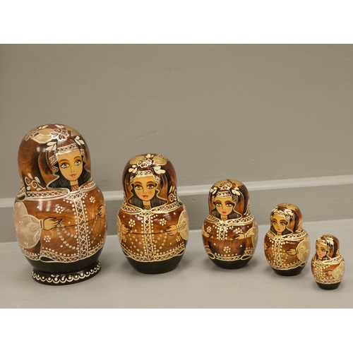 315 - 8 Nesting Dolls & 1 Other