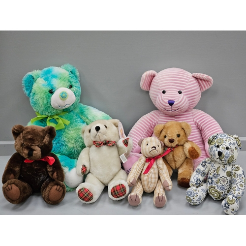 316 - 7 Assorted 'Bear' Soft Toys