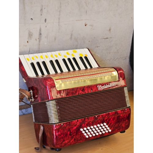 380 - Worldmaster Accordion In Case