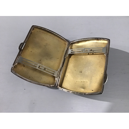 489 - Silver Cigarette Case - Birmingham 1926, Pair Of Silver Napkin Rings - Birmingham 1925 & 5 Others - ... 