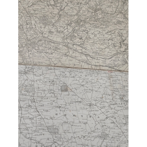 576 - A Large Quantity Of Farm Maps, 2 Prints Etc