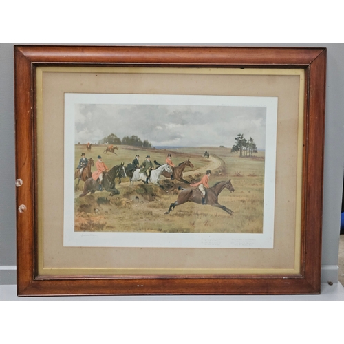 602 - A Set Of 5 Framed Hunting Prints By Goodwin Kilburne 60cm x 76cm