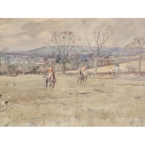 621 - A Lionel Edwards Hunting Print 'Blackmoor Vale Hunt' Limited Edition 20/500 (64cm x 54cm)