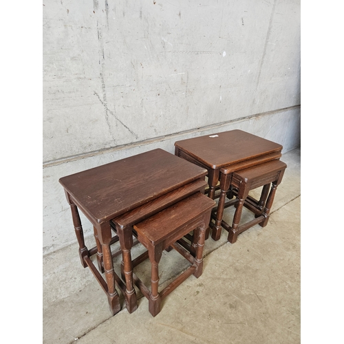 691 - 2 Reproduction Nest Of 3 Tables