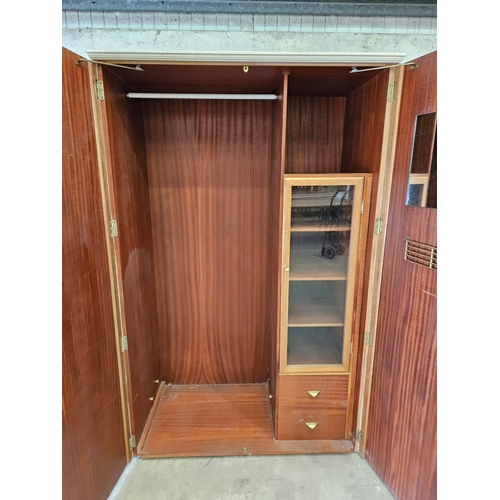 724 - 'Olympus' 2 Door Wardrobe H173cm W110cm D56cm