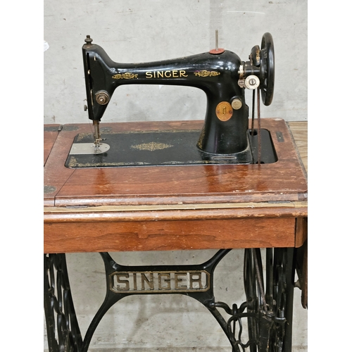 734 - Singer Treadle Sewing Machine