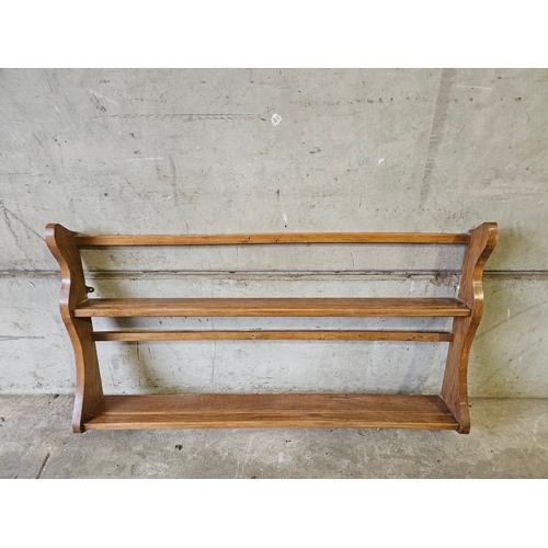 756 - Ercol Style Plate Rack H66cm W116cm