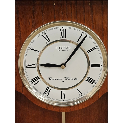 782 - Seiko Quartz Westminster-Whittington Wall Clock