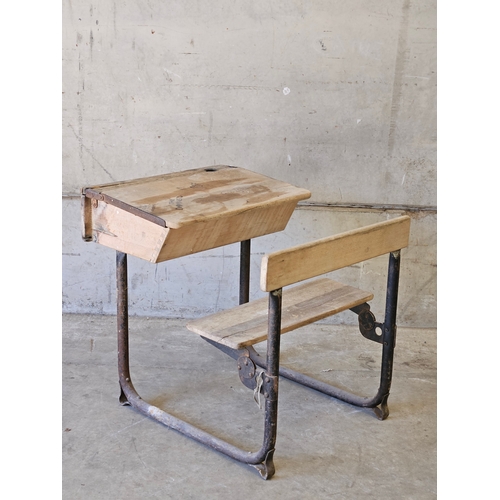 828 - Victorian School Desk