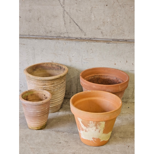 863 - 4 Assorted Garden Planters