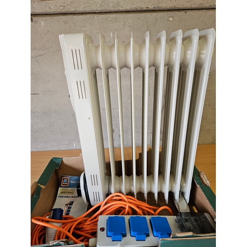 907 - Electric Radiator, Portable Mains Kit