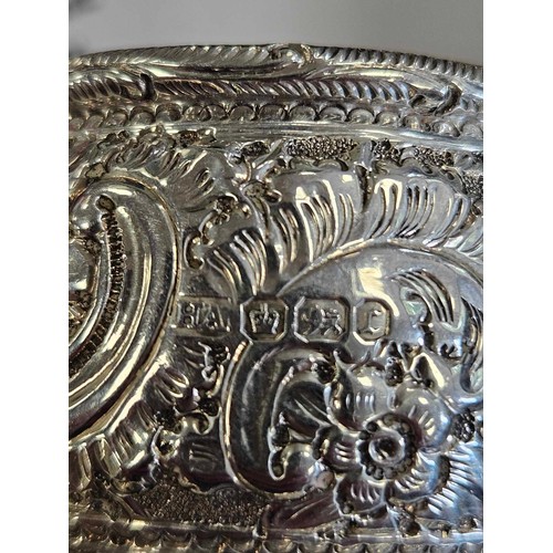 488 - 4 Silver Napkin Rings - Sheffield 1895