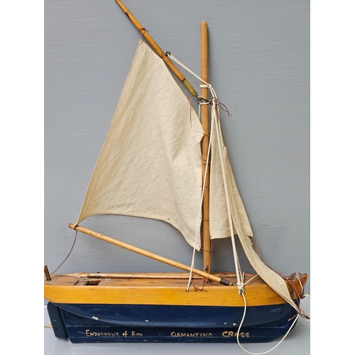 491 - 3 Model Yachts/Boats