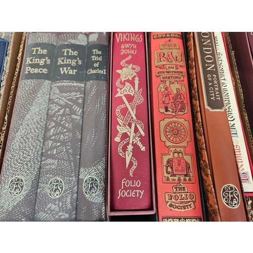 19 - A Box Including 5 Folio Society