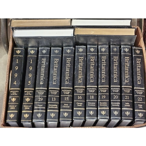 48 - 2 Boxes (22 Volumes) Of Britannica