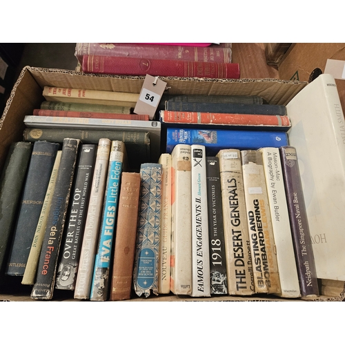 54 - Box Of Assorted Books