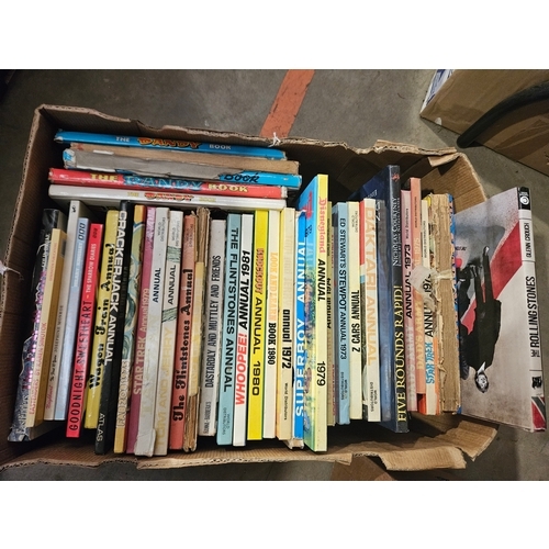 53 - Box Of Assorted Annuals Etc