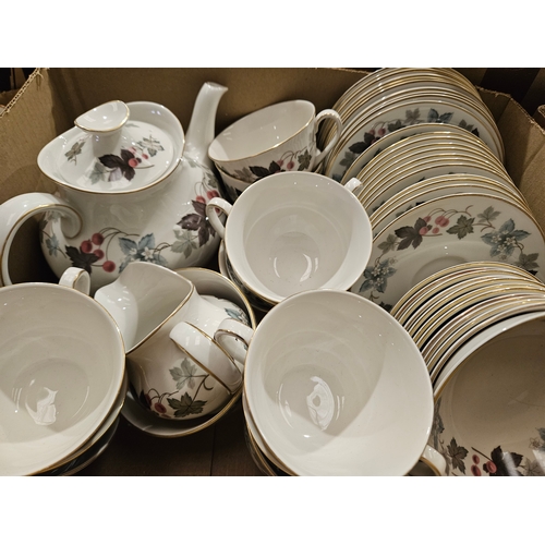 139 - 2 Boxes Of Royal Doulton 'Camelot' Dinner & Teaware