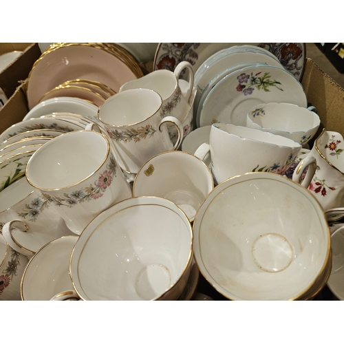 143 - Box Of Assorted Teaware Etc