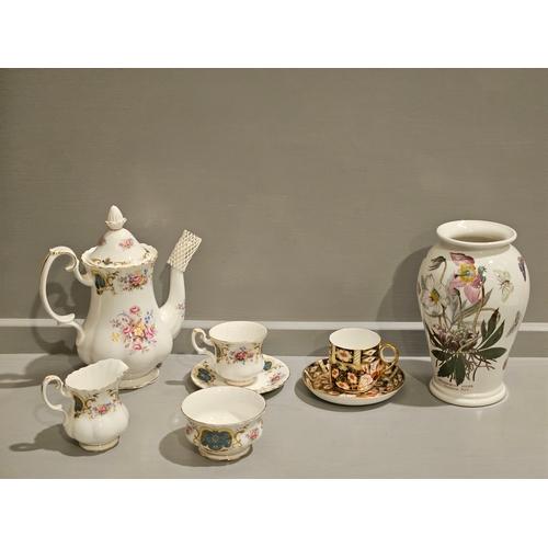 144 - Box Of Assorted Tea & Coffee Ware & Other China