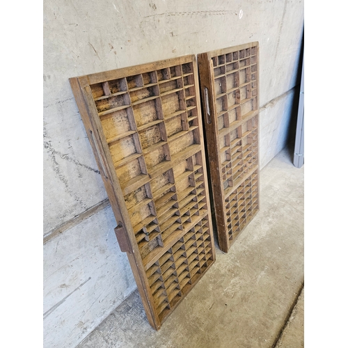 803 - 2 Printing Block Trays